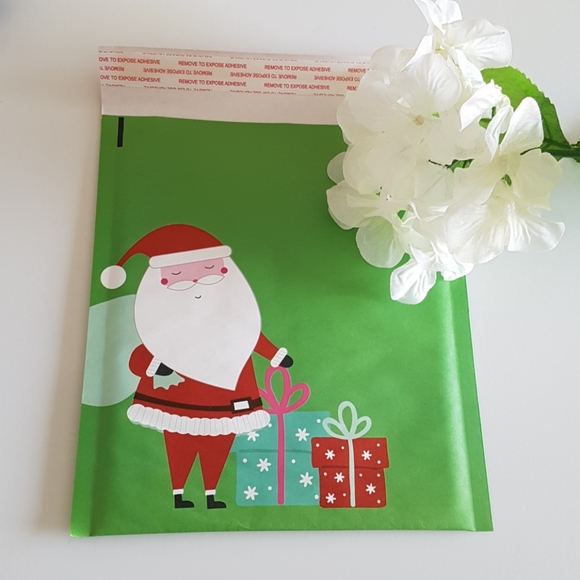🎅🏼20 pcs Christmas Bubble Mailers 7.25x9.25"… - Picture 4 of 4